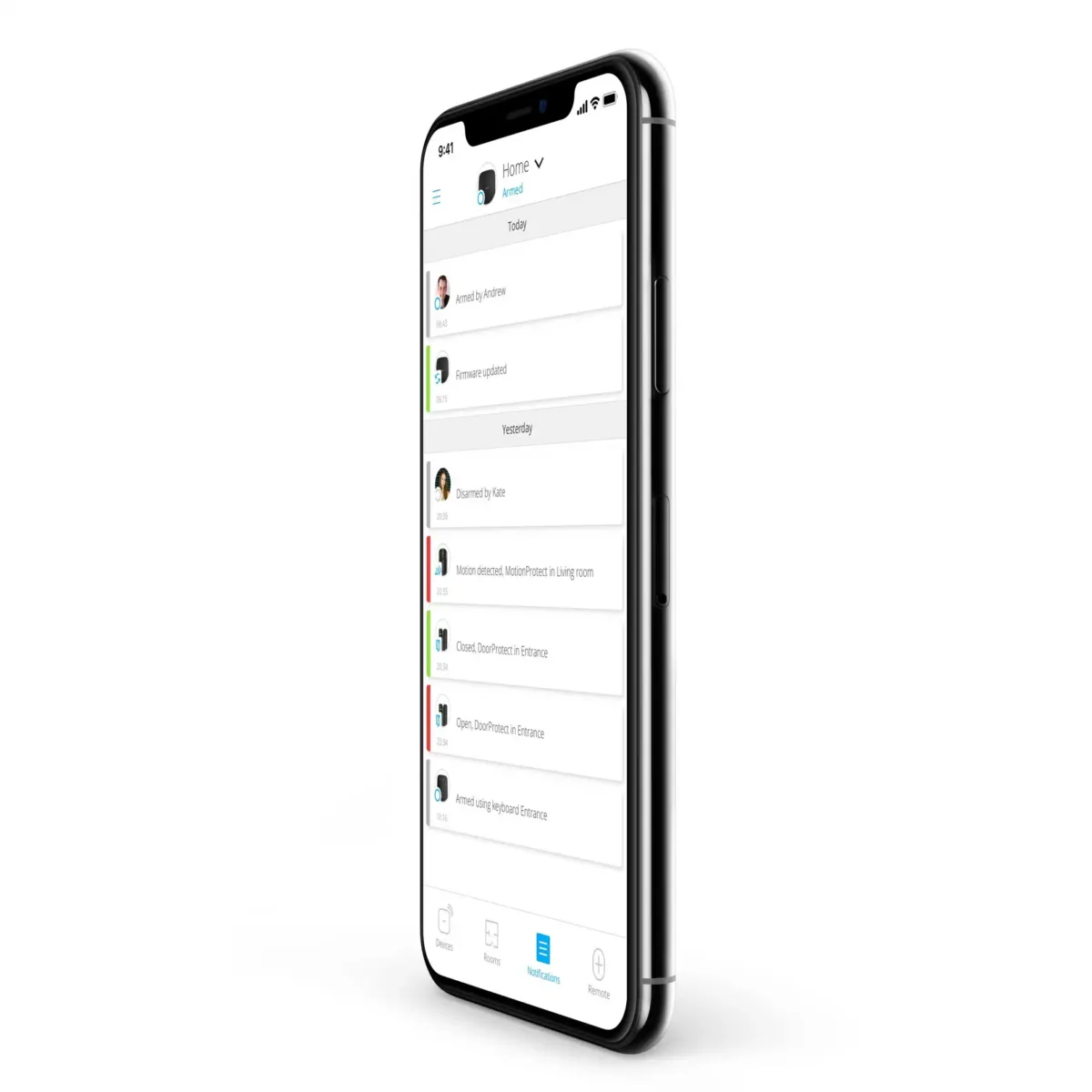 iphone concept securite ajax