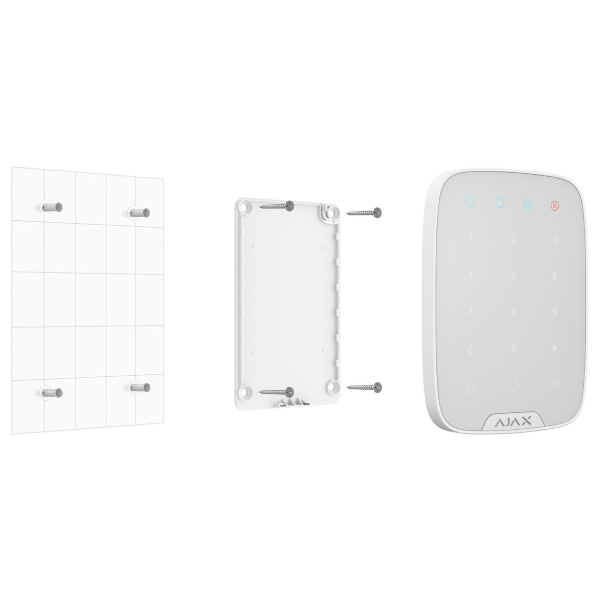 Installer Ajax KeyPad concept securite